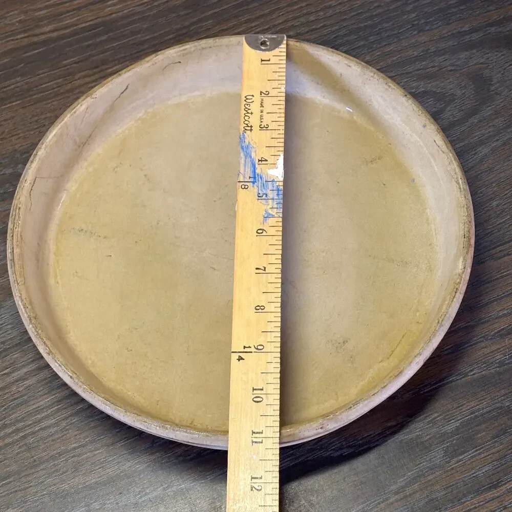 The Pampered Chef KOS9 Round Dish Baker 11” Family Heritage Collection Stoneware